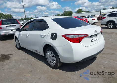 2016 Toyota Corolla Le из США, поврежденный, VIN 5YFBURHE0GP473804